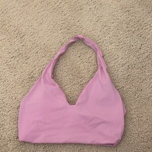 CSB Pink Halter Sports Bra